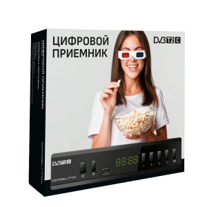 Орбита OT-DVB28 ресивер DVB-T2/C (Wi-Fi)