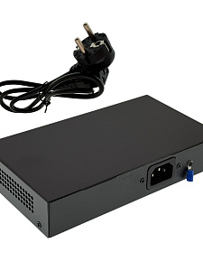 Коммутатор (свитч) на 4 POE ( 802.3af/at ) портов +2 Ethernet порта 100Mbs Орбита OT-VNP35