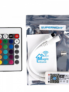 Огонек OG-LDL25 LED контроллер DC 5-28В (Wi-Fi, RGB, 4PIN, пульт)