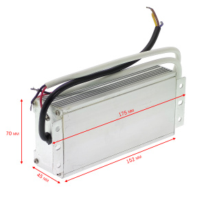 Блок питания 24В для светодиодной ленты IP67 импульсный Орбита OT-APB126