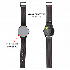 Орбита OT-SMS06(R80) Черный металл спорт браслет