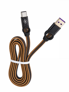 Орбита OT-SMM44 Черный кабель USB 2.4A (microUSB) 1м