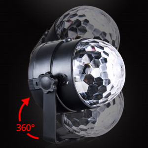 Световая установка Диско шар светодиодный Огонёк OG-LDS16
