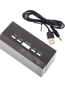 VST 772-1 Красные часы настольные (без блока)