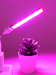 Фитолампа для рассады гибкая с USB 6вт Огонек OG-LDP15