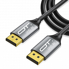 Видеокабель DisplayPort / DisplayPort V1.4 шнур 3 метра Орбита OT-AVW59 силиконовый