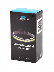 Патриот PT-FLG37 фонарь налобный лента (аккум)