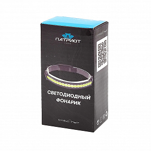 Патриот PT-FLG37 фонарь налобный лента (аккум)