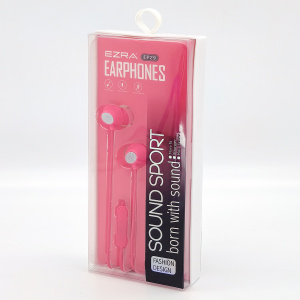 EZRA EP29 Розовые наушники вакуум - гарнитура (3.5мм)