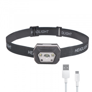 Патриот PT-FLG39 фонарь налобный (3L, аккум, дат.движ)