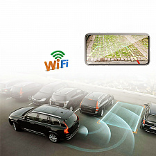 Камера заднего вида автомобильная Wi-Fi с разметкой TDS TS-CAV29