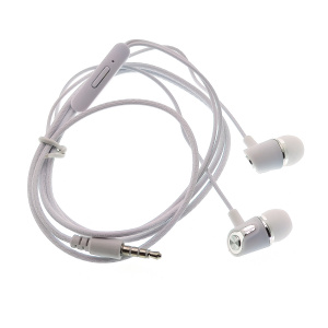 Орбита OT-ERG09 Белые наушники вакуум-гарнитура (3.5мм)