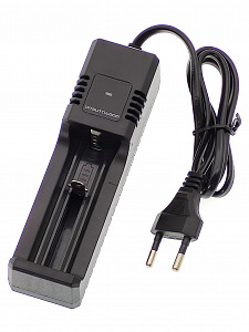 Зарядное устройство для аккумуляторов 18650 на 1 слот Орбита OT-APZ08