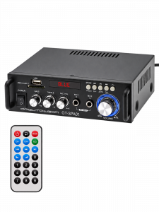 Усилитель звука двухканальный с Bluetooth, FM Орбита OT-SPA01