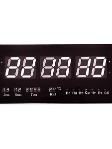 Орбита OT-CLW10 Белые часы настенные