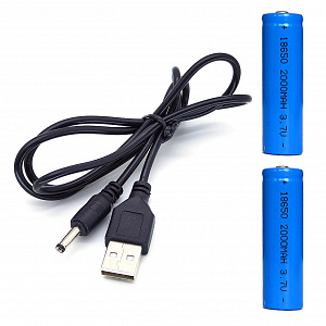 Патриот PT-FLG36 фонарь налобный (3L, аккум, 2*18650)