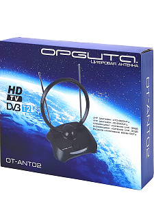 Орбита OT-ANT02 антенна ТВ комн. с усилит. (220В,38дБ)