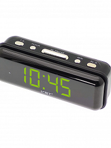 Часы электронные настольные от сети VST 738-2 Зеленые