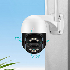 Орбита OT-VNI57 Видеокамера IP WI-FI (2560*1440, 4Mpix*2, 2.8/12мм, пластик)