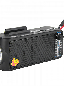 Fepe FP-263-S радиоприёмник аккумуляторный (USB,TF,Bluetooth, солнч. панель)