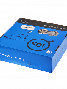 Лампа настольная с лупой и подсветкой для работы 10х Орбита OT-INL88 Черная