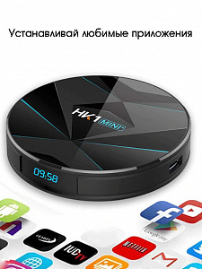 Орбита OT-DVB20 медиа плеер (Cortex A53, Android9.0, 2Гб, Flash 16ГБ, Wi-Fi)