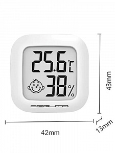 Термометр гигрометр цифровой Орбита OT-HOM26
