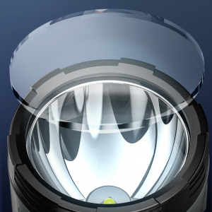 Патриот PT-FLR35 фонарь ручной (1L+3L, встр. аккум)