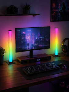 Светильник настольный декоративный для ПК RGB Огонёк OG-LDP18