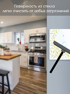 Умный выключатель с Алисой одноклавишный Wi-Fi 10A Орбита OT-HOS12