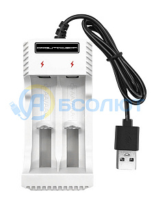 Зарядное устройство для аккумуляторов АА/ААА на 2 слота Орбита OT-APZ20