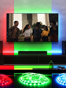 Огонек OG-LDL42 LED контроллер DC 5-24В (Bluetooth, RGB, 4PIN)