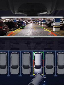 TDS TS-CAR42 автовидеорегистратор зеркало+камера