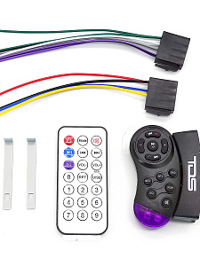 TDS TS-CAM15 автомагнитола+пульт на руль (радио,USB,bluetooth)
