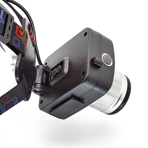 Патриот PT-FLG11 фонарь налобный (3L, 2*18650.,ZOOM)