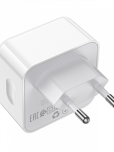 BOROFONE BA76A Белый ЗУ с 2*PD (PD35W,3000mA)