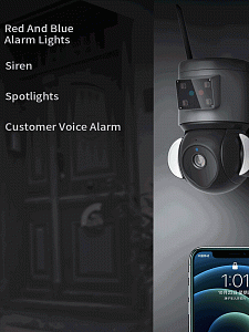 Орбита OT-VNI52 Серая видеокамера IP 4G (2560*1440, 4Mpix, 3,6мм, пластик)