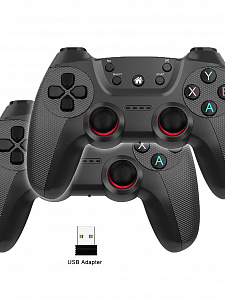 Геймпады беспроводные набор джойстиков 2шт для ПК Орбита OT-PCG19