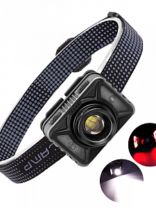 Патриот PT-FLG32 фонарь налобный (3L, аккум, дат.движ)