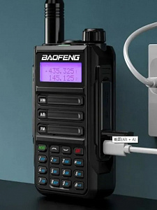 Baofeng UV-16 Plus Черная рация (UHF/VHF)