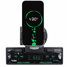 Магнитола для авто 1 DIN с пультом с Bluetooth, AUX, USB универсальная TDS TS-CAM20