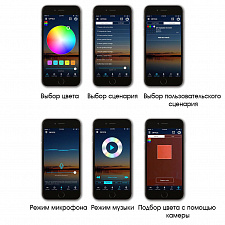 Огонек OG-LDL22 LED контроллер DC 12-24В (Wi-Fi, RGB, 4PIN)