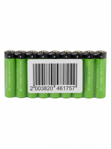 Аккумулятор пальчиковый AA R6, 2000мАч, 1.2V выпуклый пин, 10шт Орбита