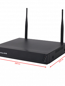 Комплект видеонаблюдения 4 камеры Wi-Fi 2MP Орбита OT-VNK04