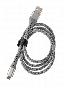 Орбита OT-SMM55 Серый кабель USB 2.4A (microUSB) 1м