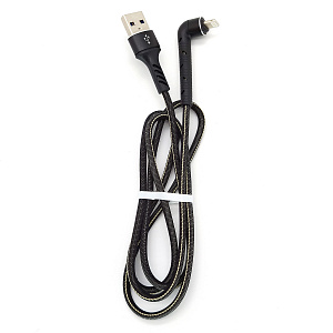 Орбита OT-SMI25 Черный кабель USB 2.4A (iOS Lightning) 1м