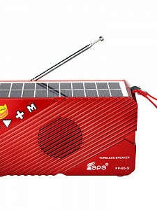 Fepe FP-93-S радиоприёмник аккумуляторный (USB,TF,Bluetooth, солнч. панель)