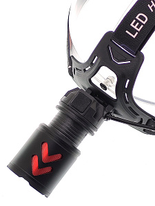 Патриот PT-FLG50 фонарь налобный (1L, 2*18650, ZOOM)