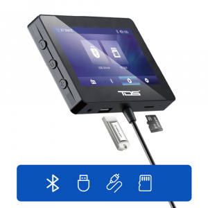 TDS TS-CAF24 модулятор с экраном MP5 (4.3", 1280*720, Bluetooth)