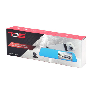 TDS TS-CAR45 автовидеорегистратор зеркало+камера